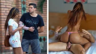 Brazilian 18yo Teen Gets FUCKED After Shes Sees MONEY