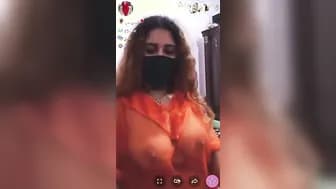 Beauty Aexandria Sharmota dancing on Tango