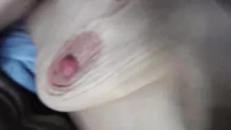 Cougar incredible sexy saggy floppy boobs.
