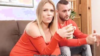 HUNT4K. Skillful hunter manages to have awesome sex with pregnant sexy