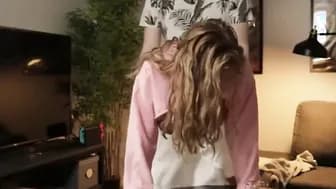 Super Sexy Beauty Girl with Unreal Long Titted Gets Banged from behind