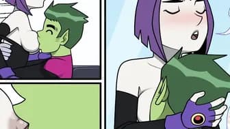 Teens Titans Emotional Sickness pt. 6 - Full swap Group Sex at the Tower HQ