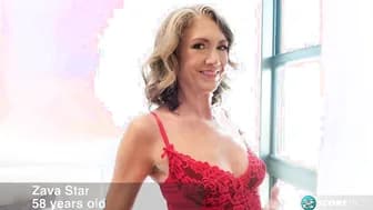 Now cumming: 58-year-mature Zava Camgirl P.O.V.