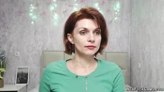 Milf from Holland on private webcam show