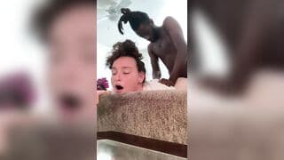 Next Door PAWG Bimbo Takes Hardcore big black cock Pounding