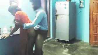 Indian Tamil Girl Cheating in Home Sex with Lover Boy