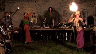 Couples group sex after dinner, screwed and switch partners hardcore sex