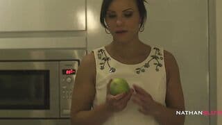 Turned On Russian Mom Alysa Gap DAPed By two Studs - 4K Teaser