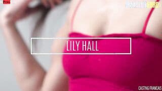 Casting Becomes Hardcore Sex Session For Lily Hall & Gigantic Cock Stud - AMATEUR EURO