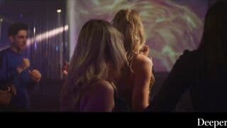 Deeper. Party women Avery has intense outdoors sex with Isiah